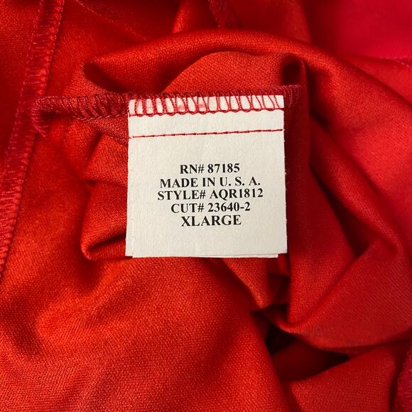 Ruby Rox Vintage‎ Y2K Midi Dress Womens Size XL Red Cocktail Formal - Picture 8 of 11